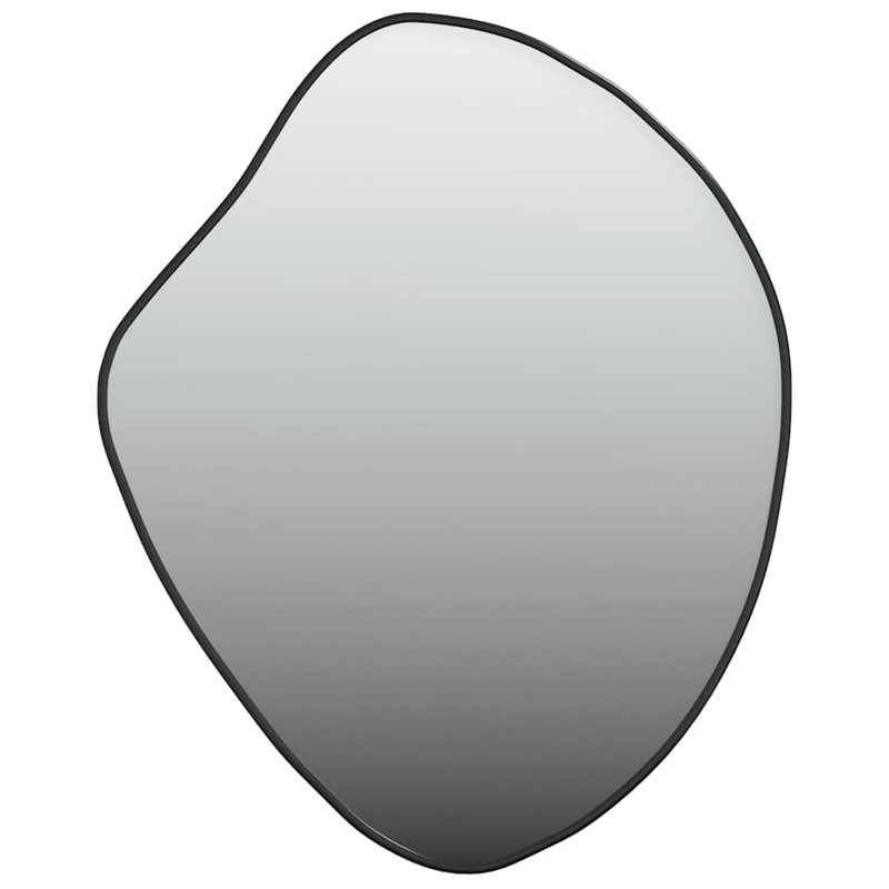 Olle Wall Mirror, 60cm x 50cm, Black