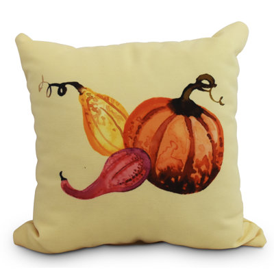 Harvest Outdoor Reversible Throw Pillow