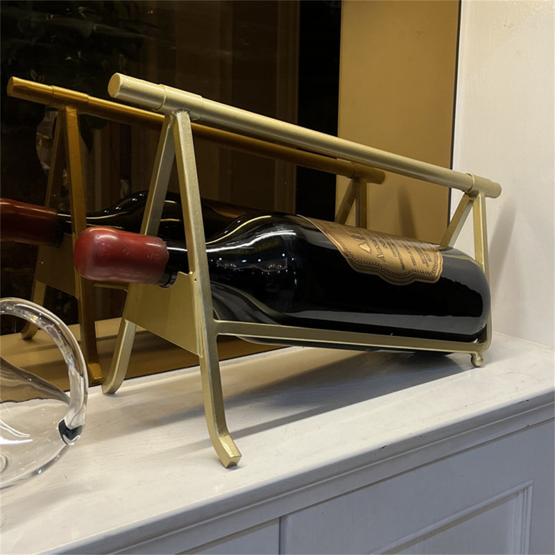 Minimalist Danaka Wine Rack, 11.81" H x 19.68" W x 7.87" D