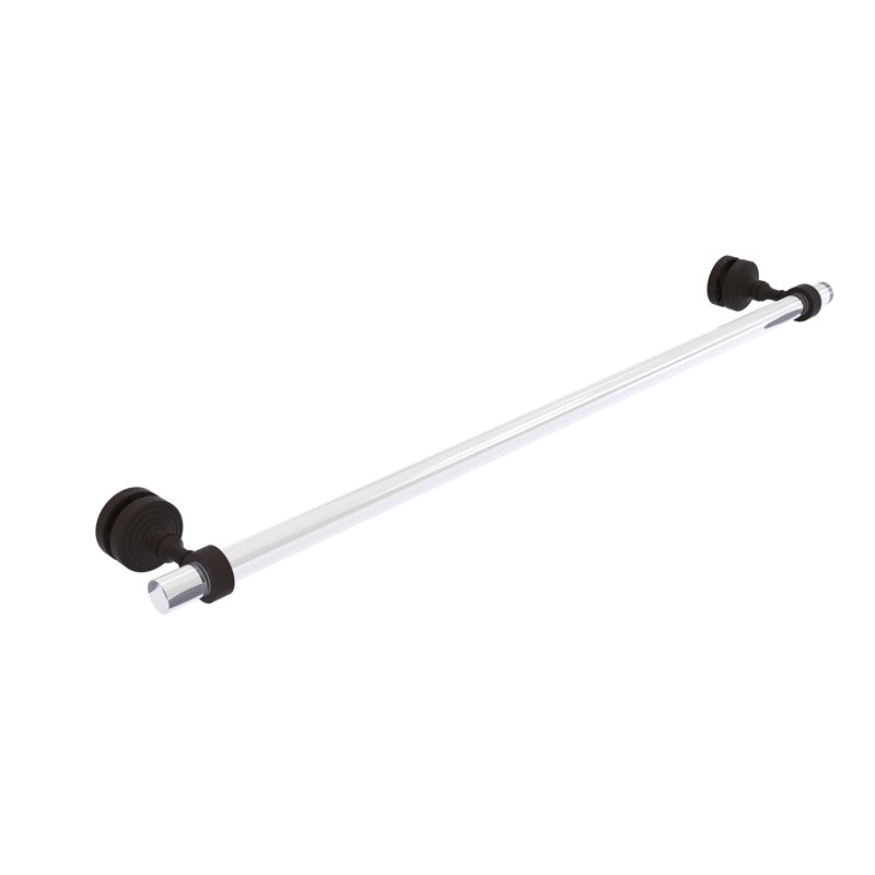Porte de douche 5,2 "pour porte de douche en verre Jarrell, Bronze huilé