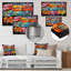 Cassettes néon Groove III - art mural en métal avec cassettes MT132375-1997493280