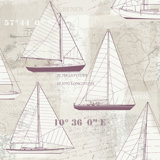 Skagen Sail Boats 33' L x 21" W Wallpaper Roll