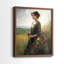 WOMEN Series CCCCXVI - reproduction encadrée de qualité supérieure - prête à être accrochée - aucun clou requis