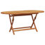 6 - Person Wood Patio Dining Set with Round Table