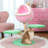 Monster World Cat Tree with Cat Scratching Posts, Large Cat Tower with Platforms, Warm Cat Condo For Indoors
