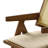 Mila Rattan Solid Wood Dining Chairs, Walnut-1922918480
