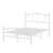 Heart-Shaped Metal Bed Frame – Heavy-Duty Sturdy Design, 600 Lbs Capacity-157987271-157987268