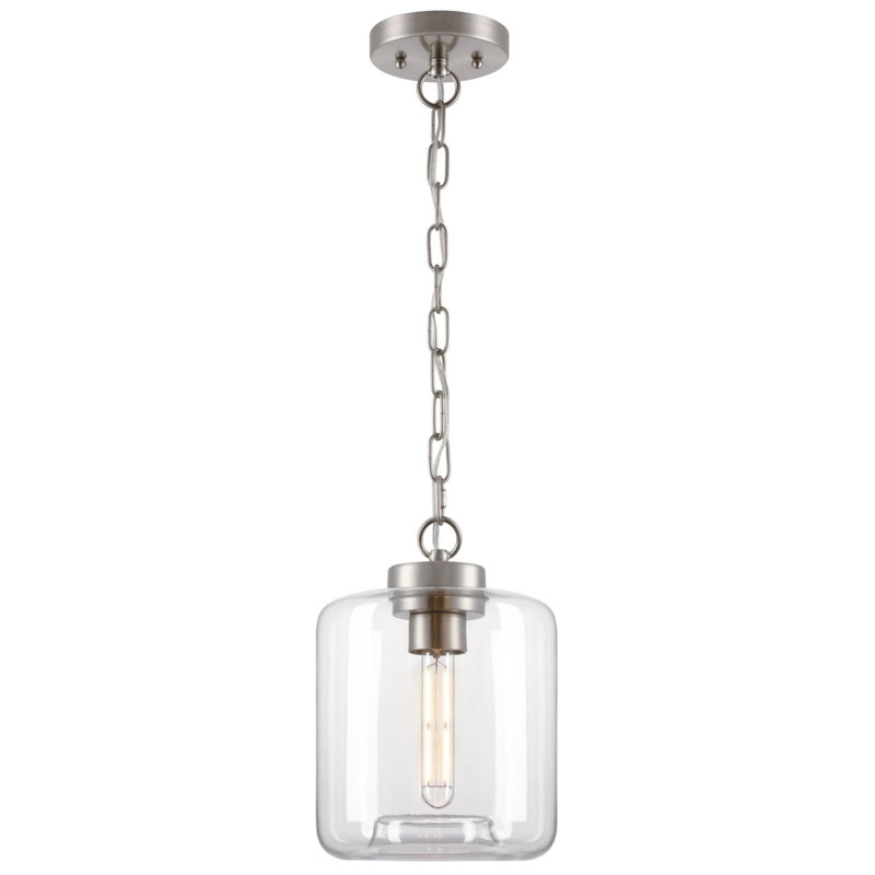 Floral 1 - Light Jar Pendant
