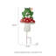 Piquet de jardin Brockston