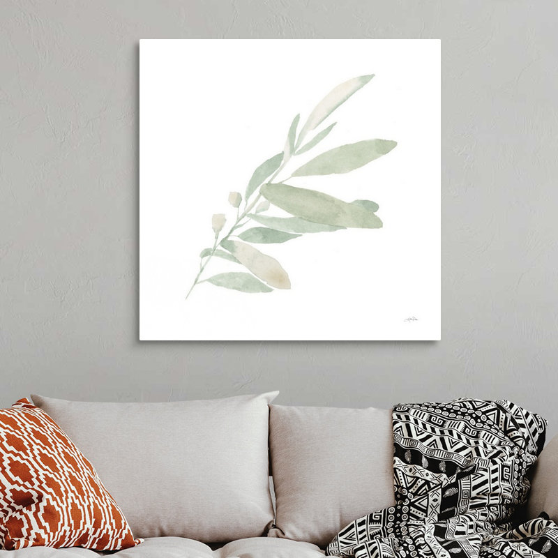 Art mural sur toile Sage I, Toile tendue, H 36 po x l 36 po