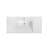 39.4" Solid Surface Resin Streamline Vanity Top