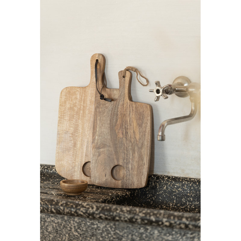 Union Rustic Breeden Solid Wood Cheese Board