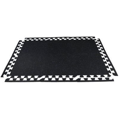 Tapis en caoutchouc L 20 po x l 20 po x 0,25 po
