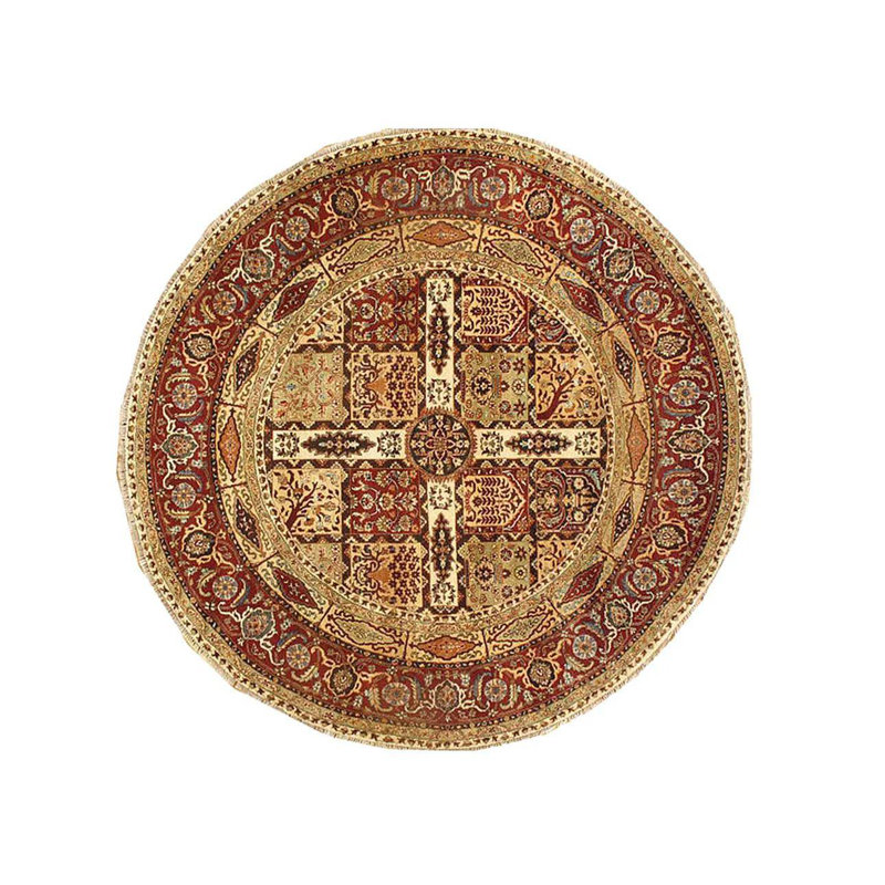 Katinia Oriental Area Rug in Brown