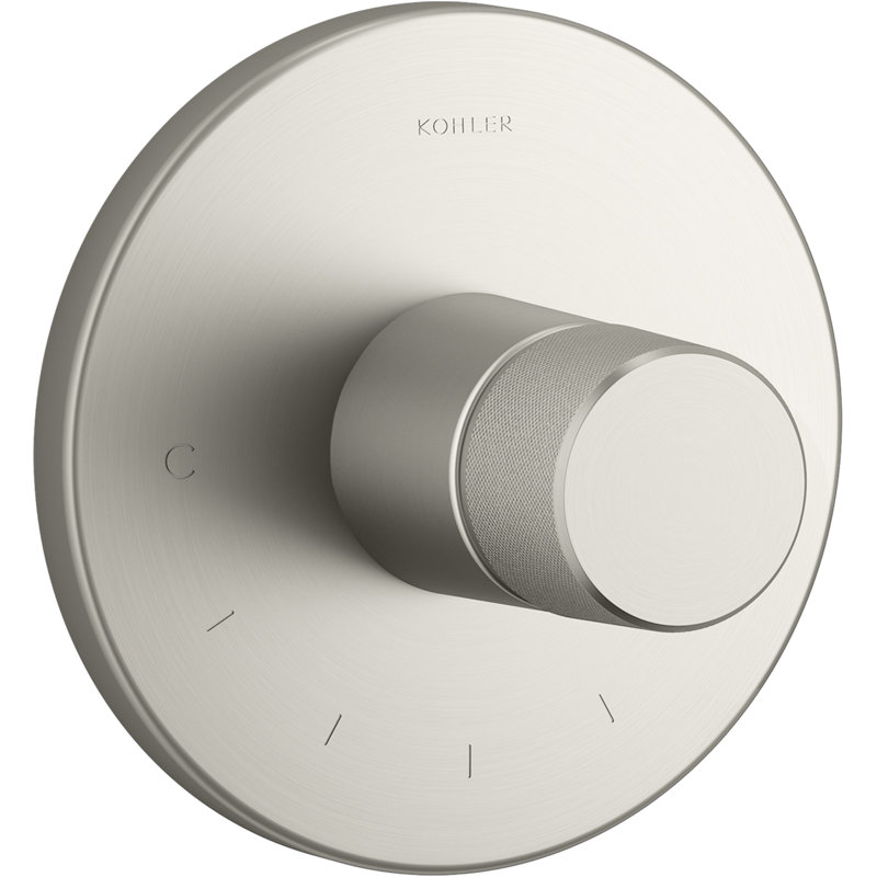 Components Thermostatic Valve Trim With Oyl Handle, Brushed Nickel