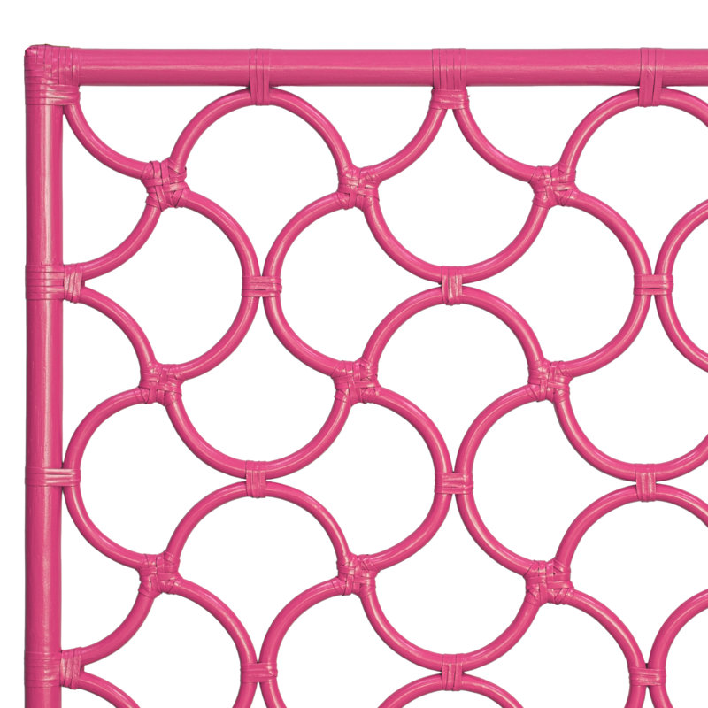 Mar Collection Headboard, Full / Double, Hot Pink