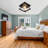 Dimmable Square Flush Mount