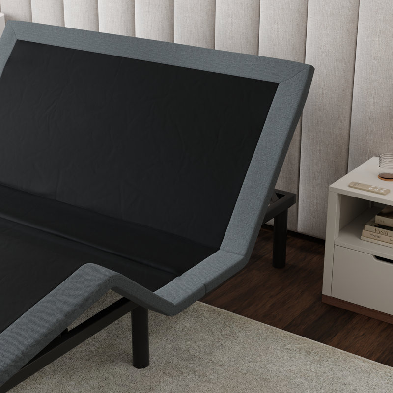 Adjustable Bed Base With Wireless Remote And Tool-Free Assembly, California King