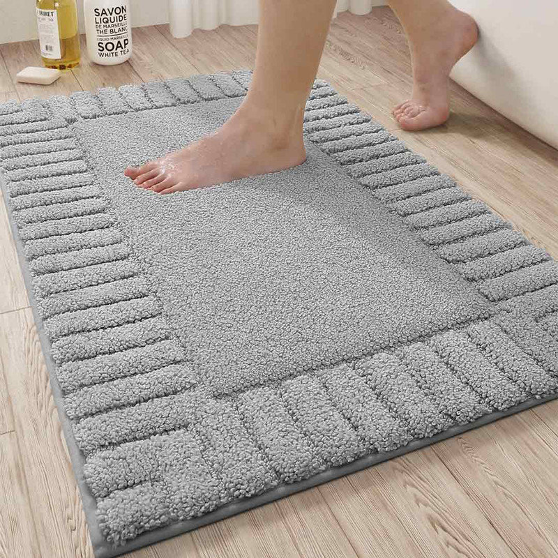 Latitude Run® Bohlin Microfiber / Microsuede Bath Rug | Wayfair