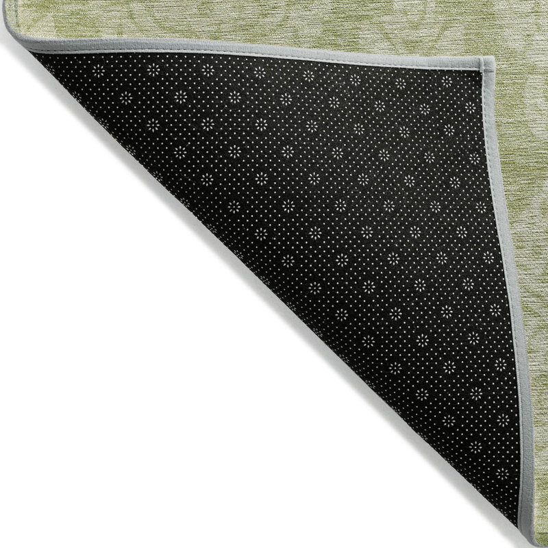 Tapis extérieur lavable et articulé 9 pi x 12 pi vert artichaut