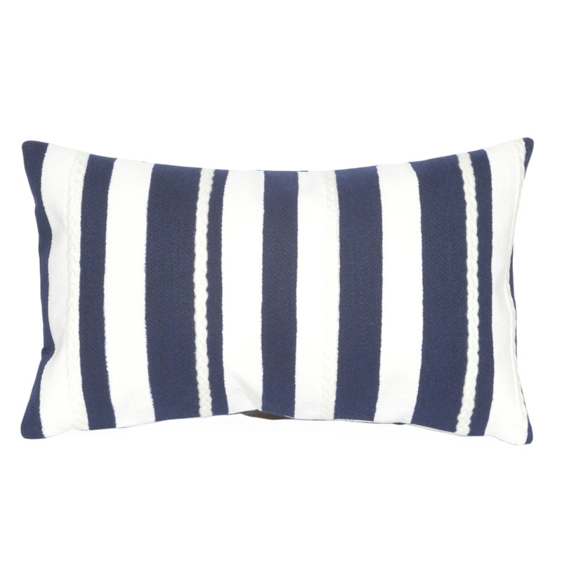 Coussin lombaire à rayures Vision II Marina