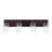 Stover Seeded Glass/Iron Modern Contemporary LED Vanity Light-1836083967-1832384869