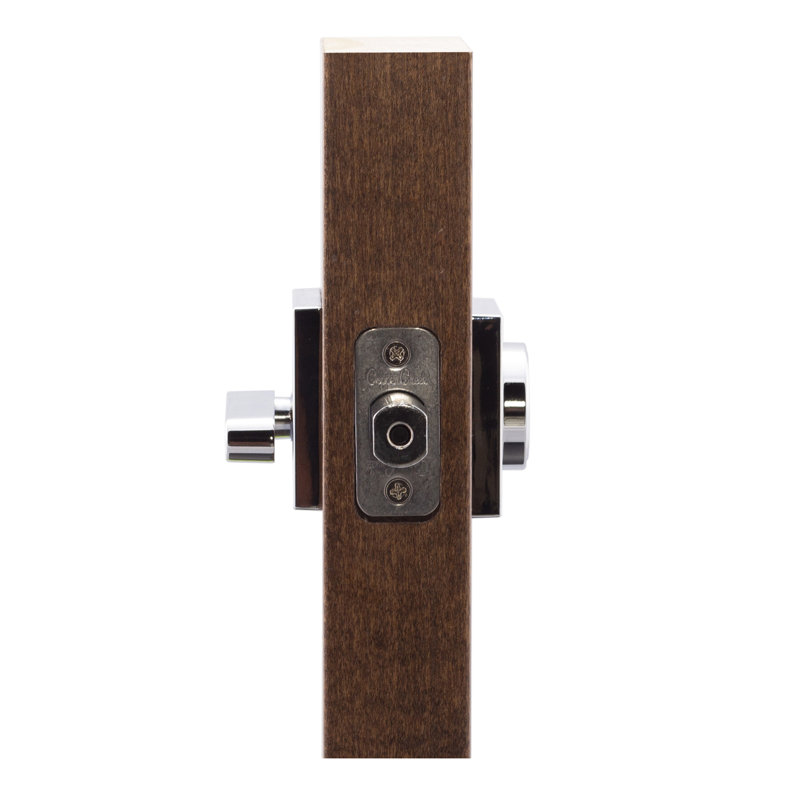 Single Cylinder Deadbolt, Polished Stainless