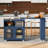 Versatile Rolling Kitchen Island With Extended Table And Advanced Features-114225387