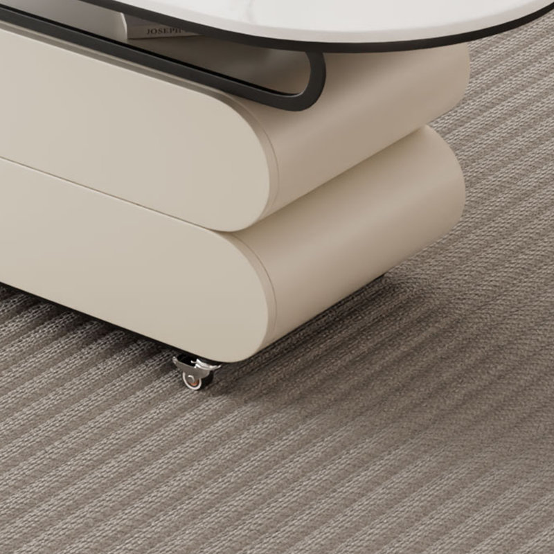 Table basse mobile en ardoise avec rangement, H 17,71 po x l 31,49 po x P 15,74 po