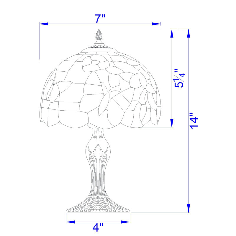 Crandon Metal Table Lamp