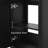 Lucia 20 In. W X 16 In. D X 35 In. H Single Sink Bath Vanity In Black Finish With White Ceramic Top