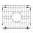 18" L X 16" W Quartz Sink - Sound Dampening & Construction Comes With Basket Strainer And Grid 18"X16" Bar Includes For