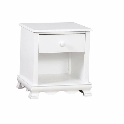 Table de chevet, blanc
