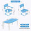  Table rectangulaire d'extérieur pour 6 personnes-447179822-447179823