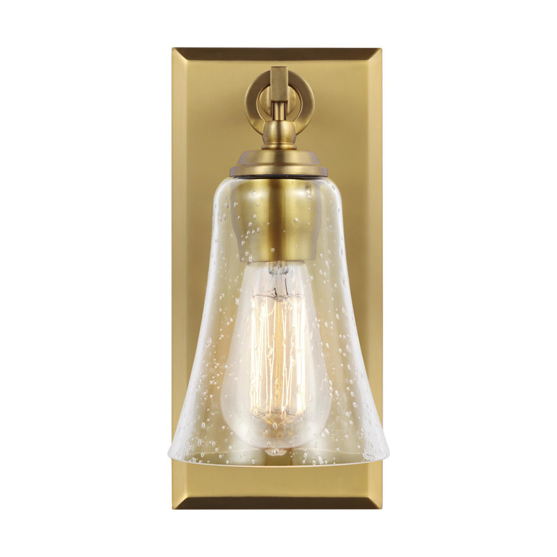 Monterro 1 - Light Armed Sconce, Burnished Brass