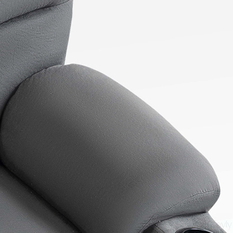 Fauteuils inclinables, Microfibre grise