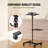Projector Stand with Wheels Projector Floor Stand Height from 22.8-57.3"
