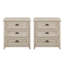 Tables de chevet 3 tiroirs Hulbert-342482543