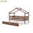 Wooden House Bed With  Trundle-781824788