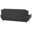 Leira 3 Piece Faux Leather Standard Living Room Set-128778719