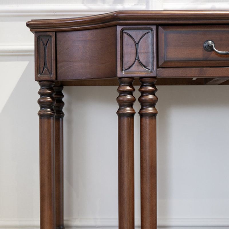 American Retro Solid Wood Console Table