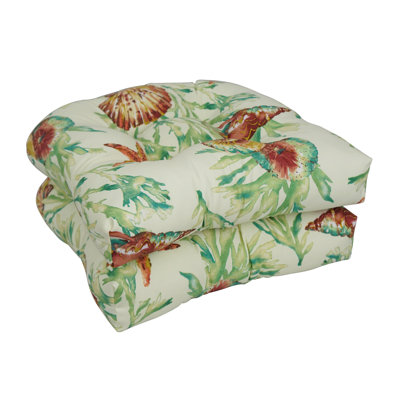 Dining Chair Outdoor Seat Cushion by Rosecliff Heights
