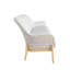 Palma 80" Wide Outdoor Rectangle Patio Sofa with Cushions