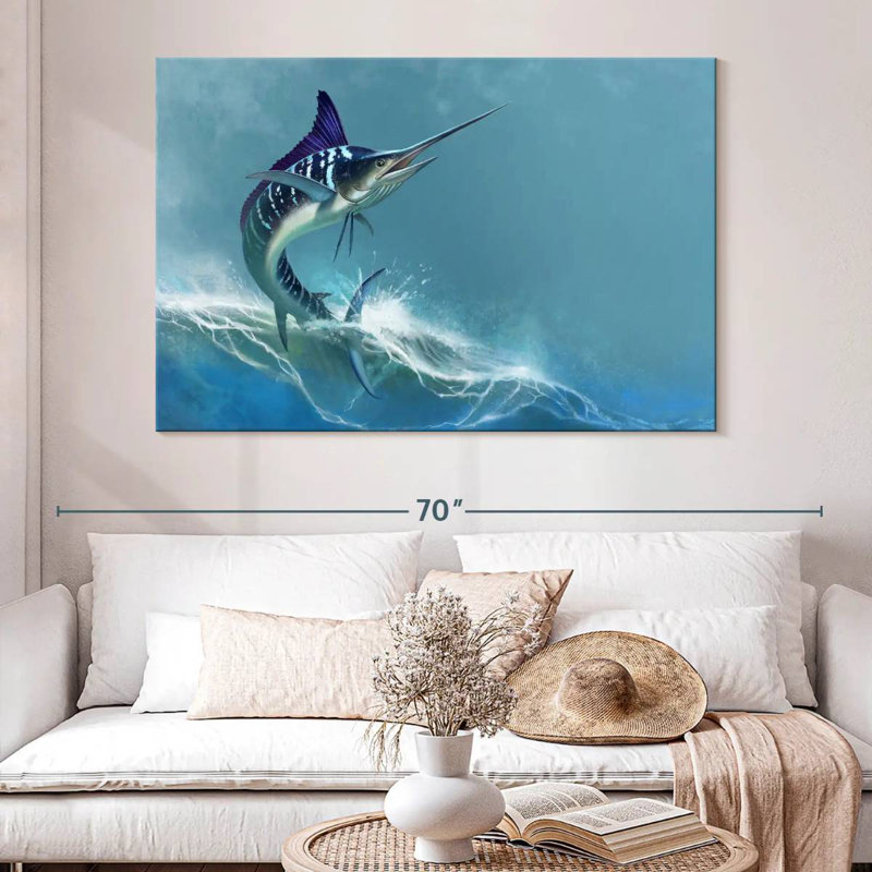 Marlin Jump, 34" H x 51" W