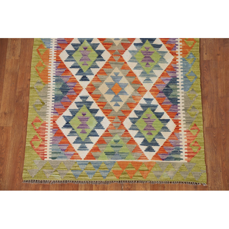 Tapis kilim en laine South Western