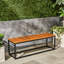 Élégant banc d'extérieur paisible Peaceful Zone