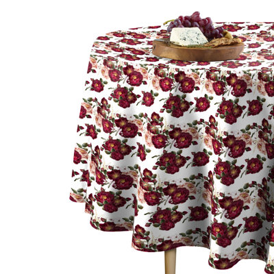 Melvin Romantic Roses Tablecloth
