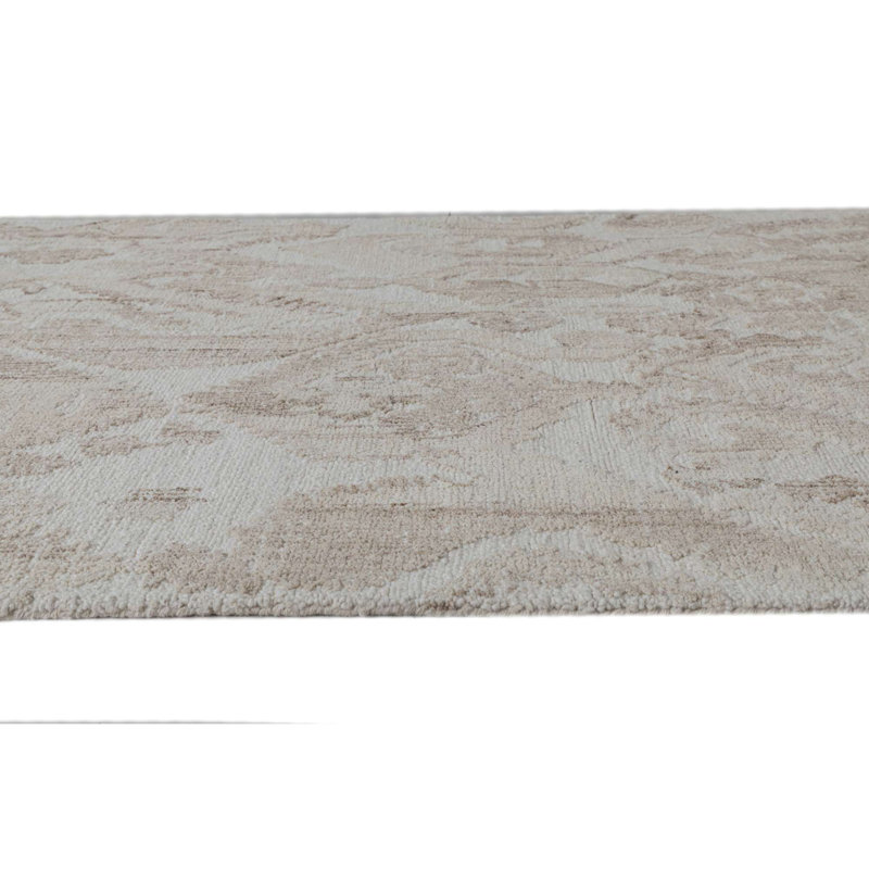 Tapis en laine touffeté à la main, Rectangle 8 pi 9 po x 11 pi 9 po