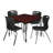 Romig Kee 42" L Breakroom Table and Chair Set-85728466-93834278-85728462