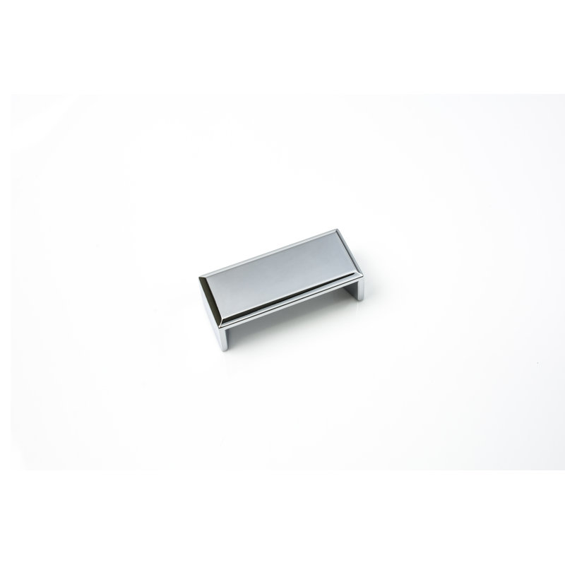 Creta 2 1/2" Center to Center Bar Pull, Polished Chrome